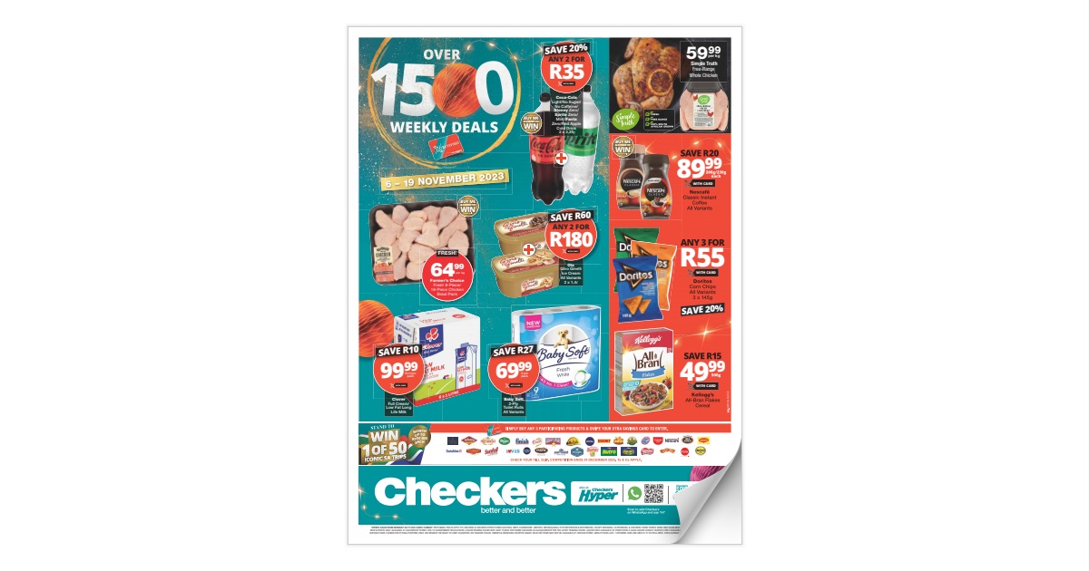 Checkers Black Friday 2023 Specials