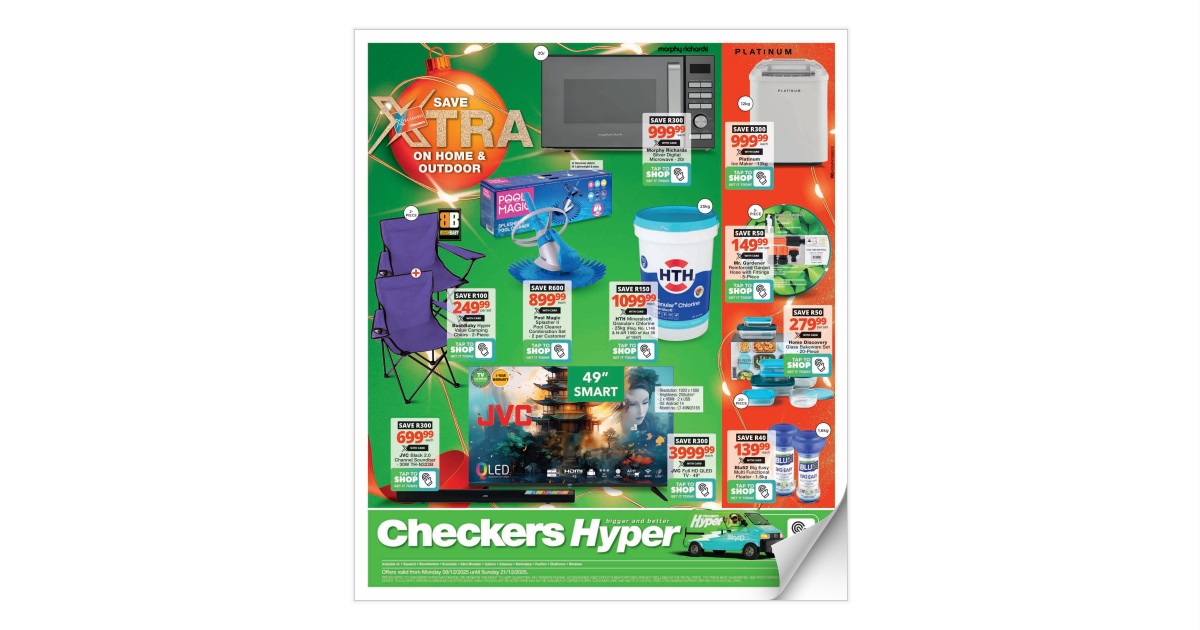 Checkers Hyper December Mid-Month Promotion | 08 December - 21