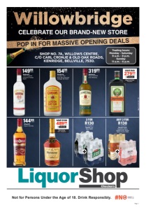 Checkers LiquorShop Willowbridge Store Opening 20 March 07 April 2024